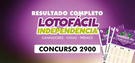 concurso da lotofácil 2900